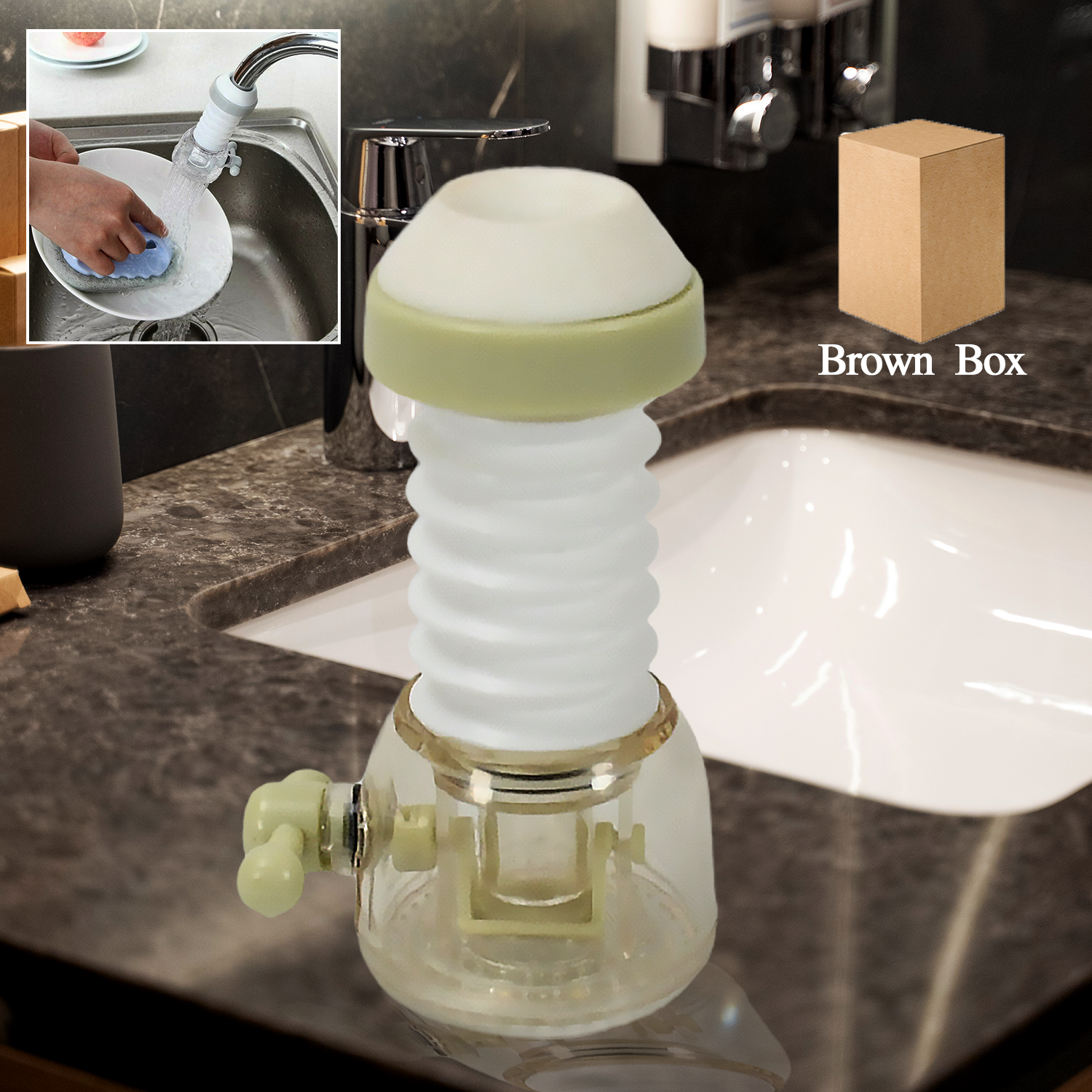 Adjustable Water Faucet Can Rotate 360 Degree Shower Head Anti spattering Water-saving Tap Nozzle Extended Filter Water Saving, Kitchen Bathroom Faucet Water-Saving Devices (1 Pc) Adjustable Water Faucet Can Rotate 360 Degree Shower Head Anti spattering Water-saving Tap Nozzle Extended Filter Water Saving, Kitchen Bathroom Faucet Water-Saving Devices (1 Pc)